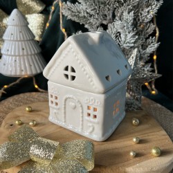 Brûle parfum maison de noël